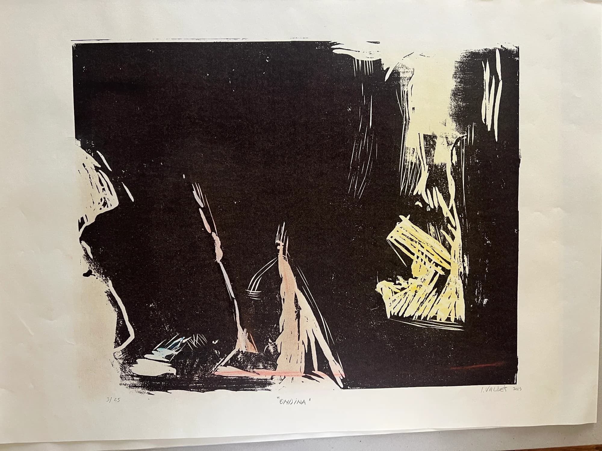 Cuadro "Ondina" - Ignacio Valdés - Image 1