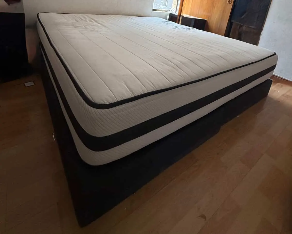 Cama Box Spring Rosen Driven Super King | base dividida + colchón - Image 1